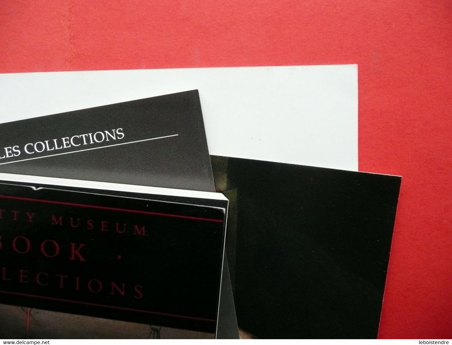 HANDBOOK OF THE COLLECTION THE J. PAUL GETTY MUSEUM MALIBU USA 1988 + FRENCH SILVER + PONTORMO 1991 + LES COLLECTIONS