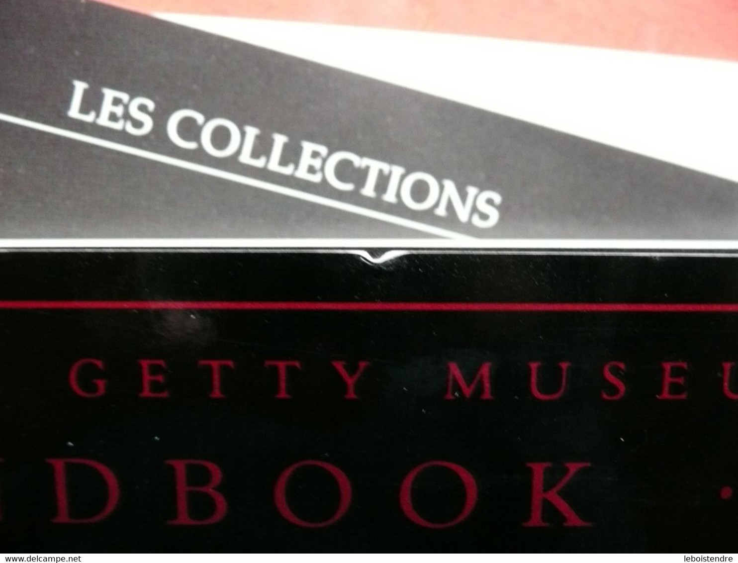 HANDBOOK OF THE COLLECTION THE J. PAUL GETTY MUSEUM MALIBU USA 1988 + FRENCH SILVER + PONTORMO 1991 + LES COLLECTIONS