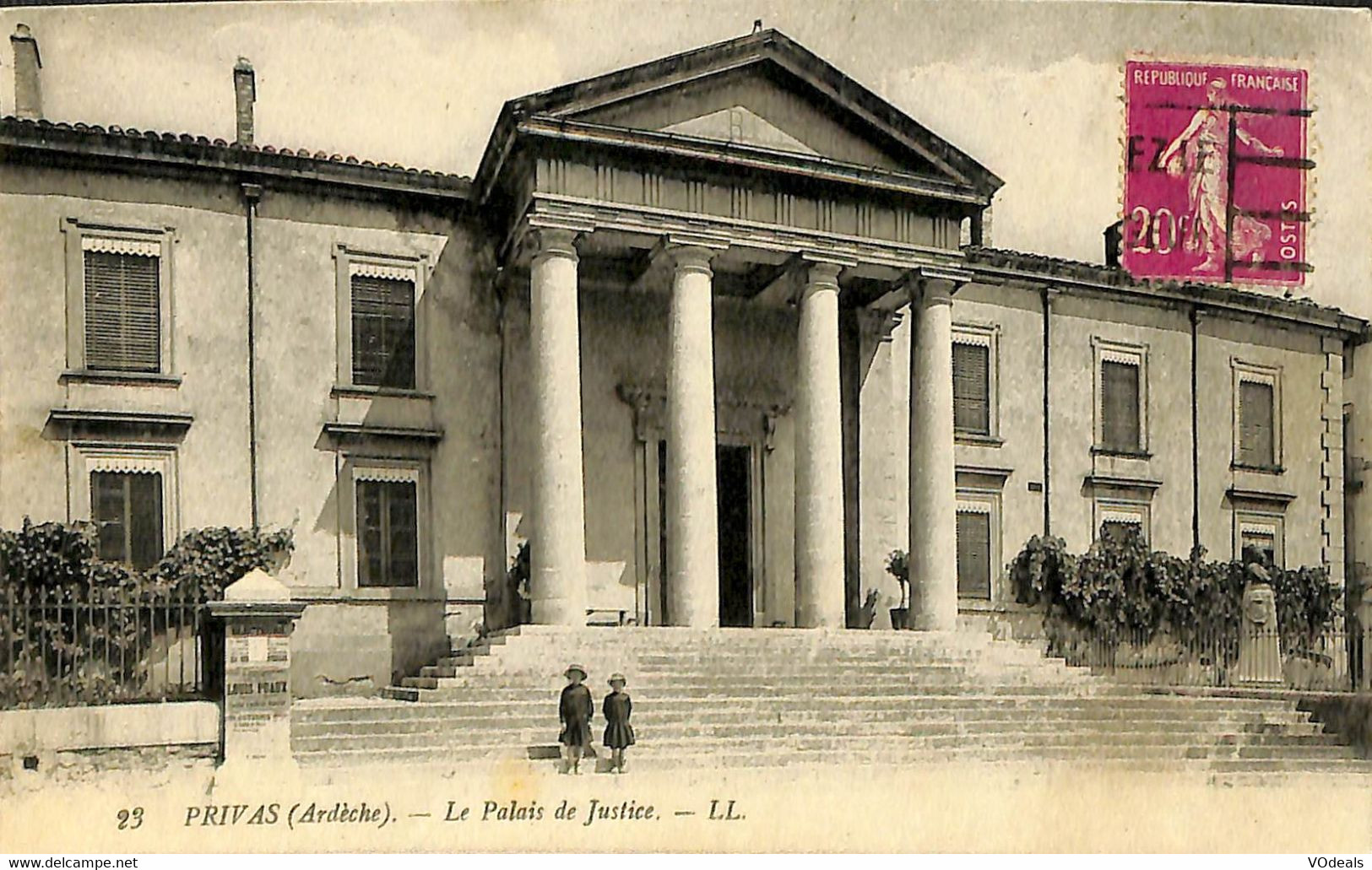 032 979 - CPA - France (07) Ardèche - Privas - Le Palais De Justice - Privas