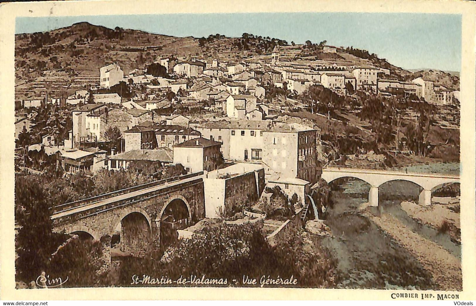 032 980 - CPA - France (07) Ardèche - St-Martin-de-Valamas - Vue Générale - Saint Martin De Valamas