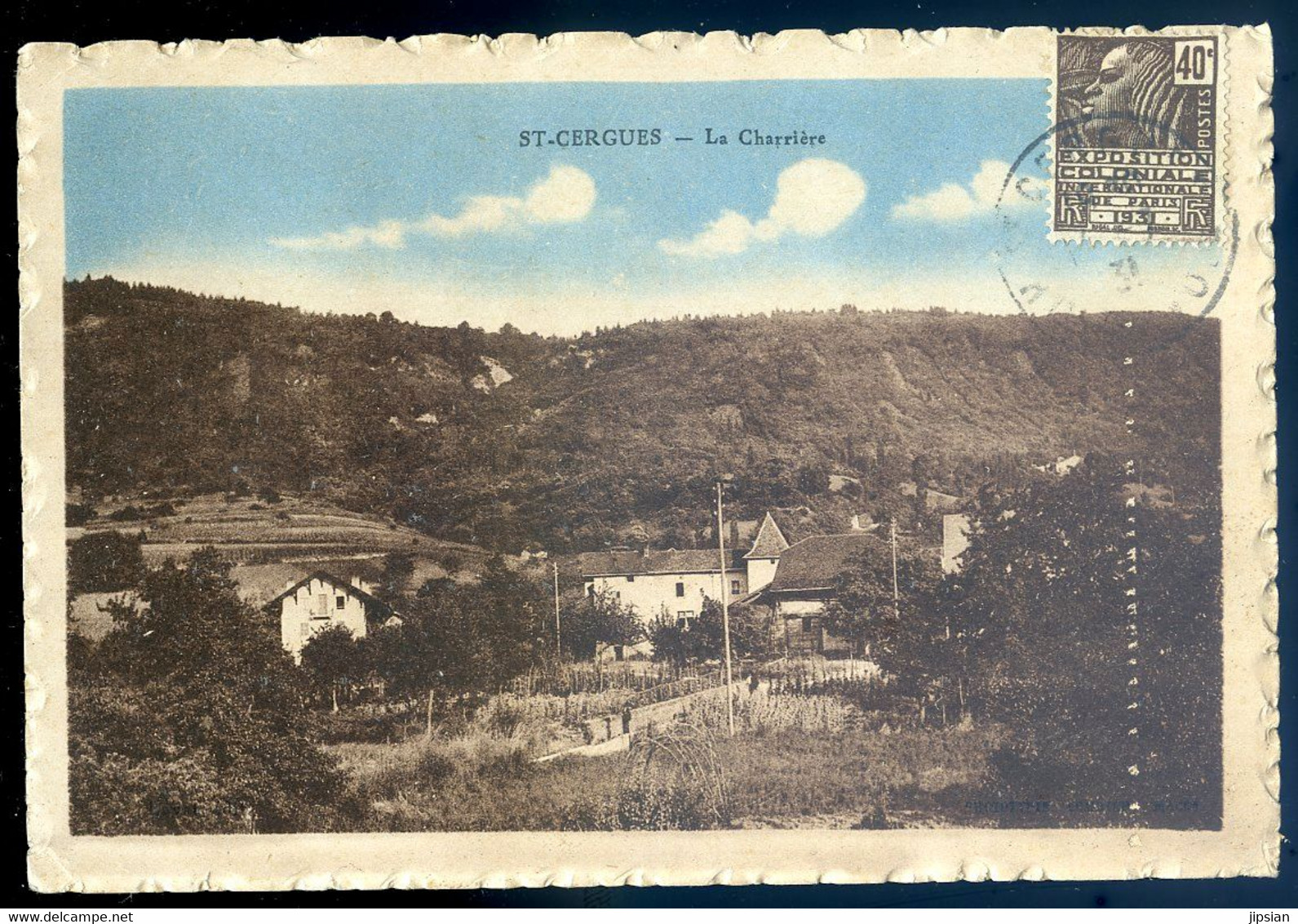 Cpa Du 74 St Cergues La Charrière     AVR20-45 - Saint-Cergues