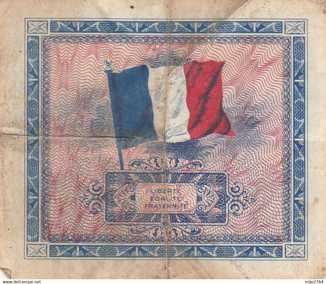 2 FRANCS EMIS EN FRANCE 1944 - Ohne Zuordnung