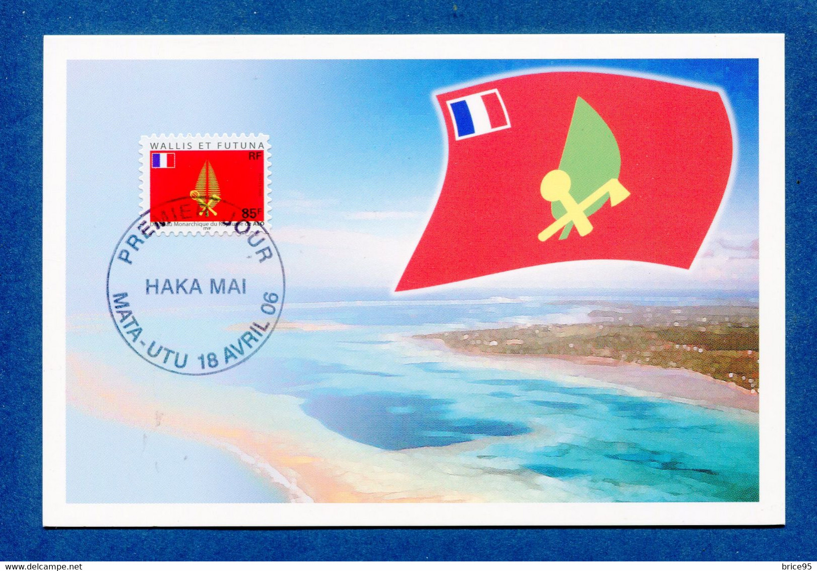 ⭐ Wallis Et Futuna - Carte Maximum - Premier Jour - FDC - Haka Mai - 2006 ⭐ - Maximum Cards