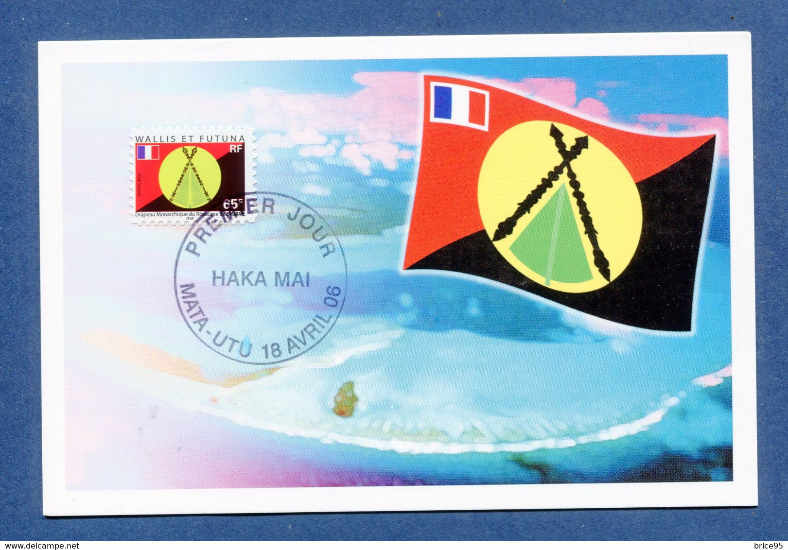 ⭐ Wallis Et Futuna - Carte Maximum - Premier Jour - FDC - Haka Mai - 2006 ⭐ - Tarjetas – Máxima