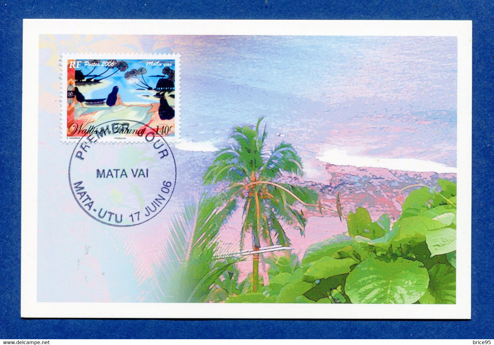 ⭐ Wallis Et Futuna - Carte Maximum - Premier Jour - FDC - Haka Mai - 2006 ⭐ - Cartoline Maximum
