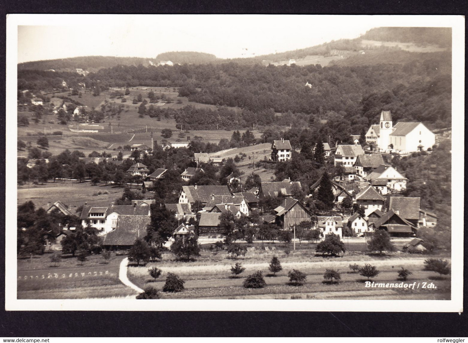 Um 1940 Mit Feldpost Gelaufene Foto AK Aus Birmensdorf - Birmensdorf