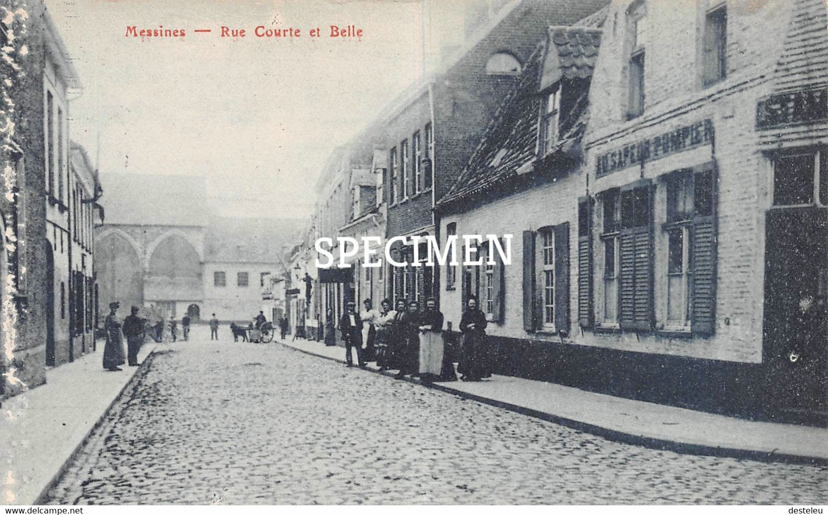 Rue Courte Et Belle - Mesen - Messines - Mesen