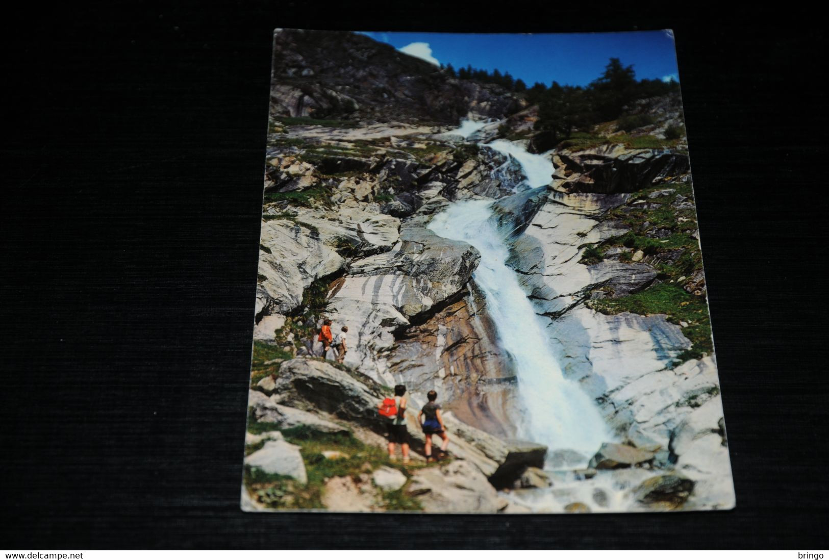 20428-                 ALMAGELLER-WASSERFÄLLE BEI SAAS ALMAGELL, WALLIS - Saas-Almagell