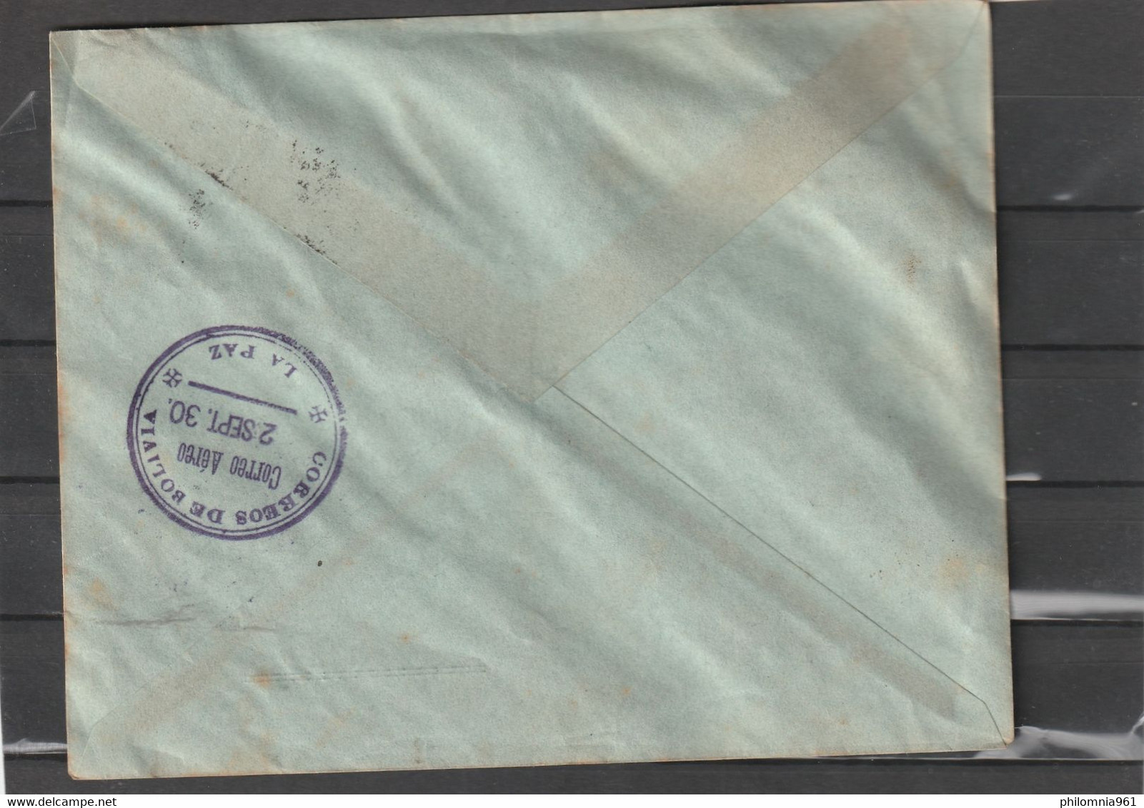 Brazil LAB FIRST FLIGHT ? COVER AIRMAIL 1930 - Airmail (Private Companies)