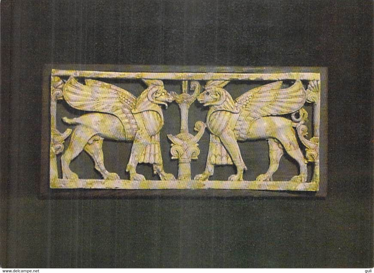 Asie SYRIE Syria  ALEPPO MUSEUM Headed Sphinxes Between Sacred   ALEPO Alep (archéologie Ivory Ivoire) * PRIX FIXE - Syria