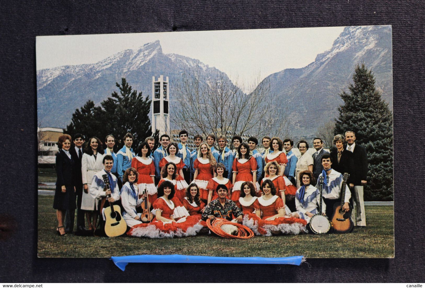 V-158 / The American Folk Dancers Of Brigham Young Univeristy In Provo Utah / Circulé 19? - Provo