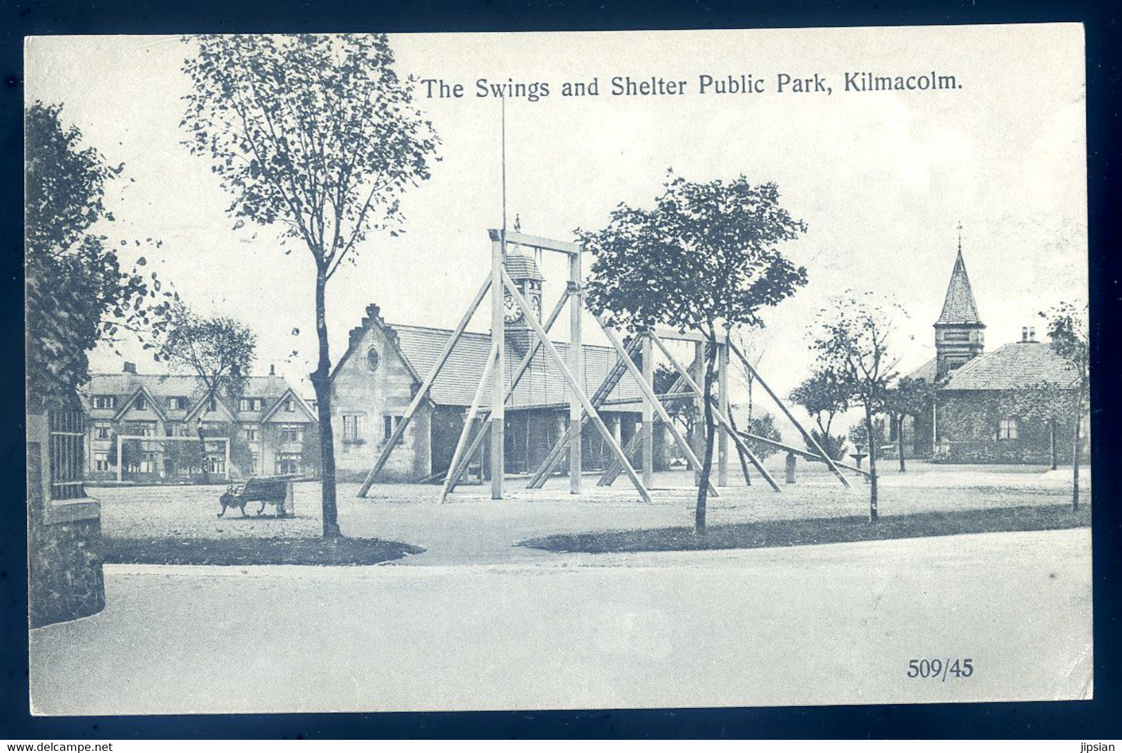 Cpa D' Ecosse -- Kilmacolm , The Swings And Shelter Public Park   AVR20-46 - Berwickshire