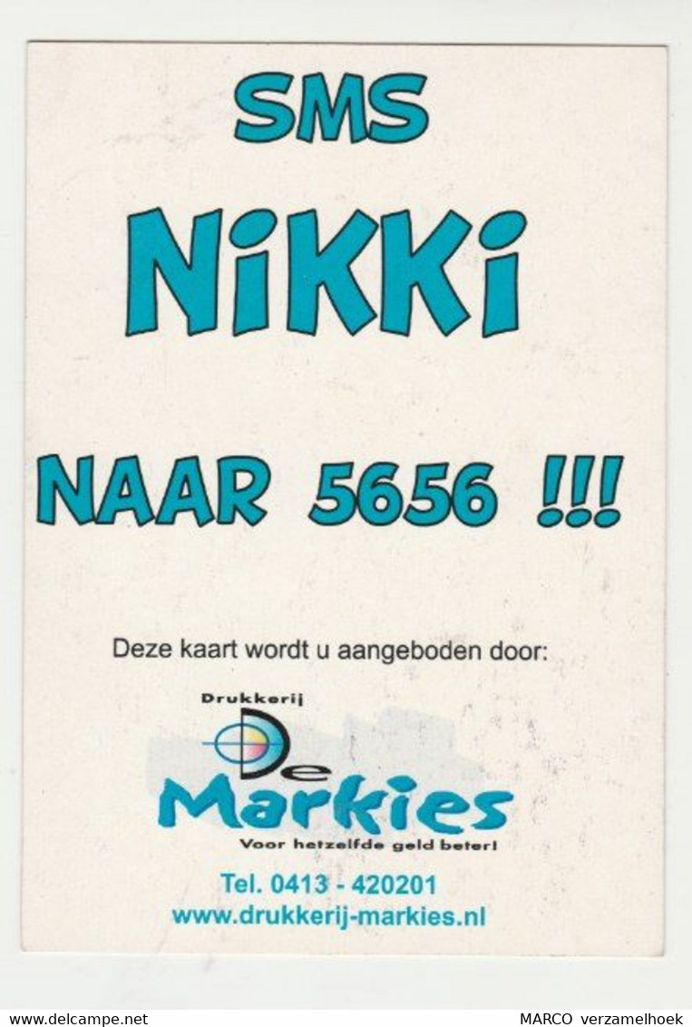 Handtekening-signature: IDOLS Nikki Sint-oedenrode (NL) - Autographes
