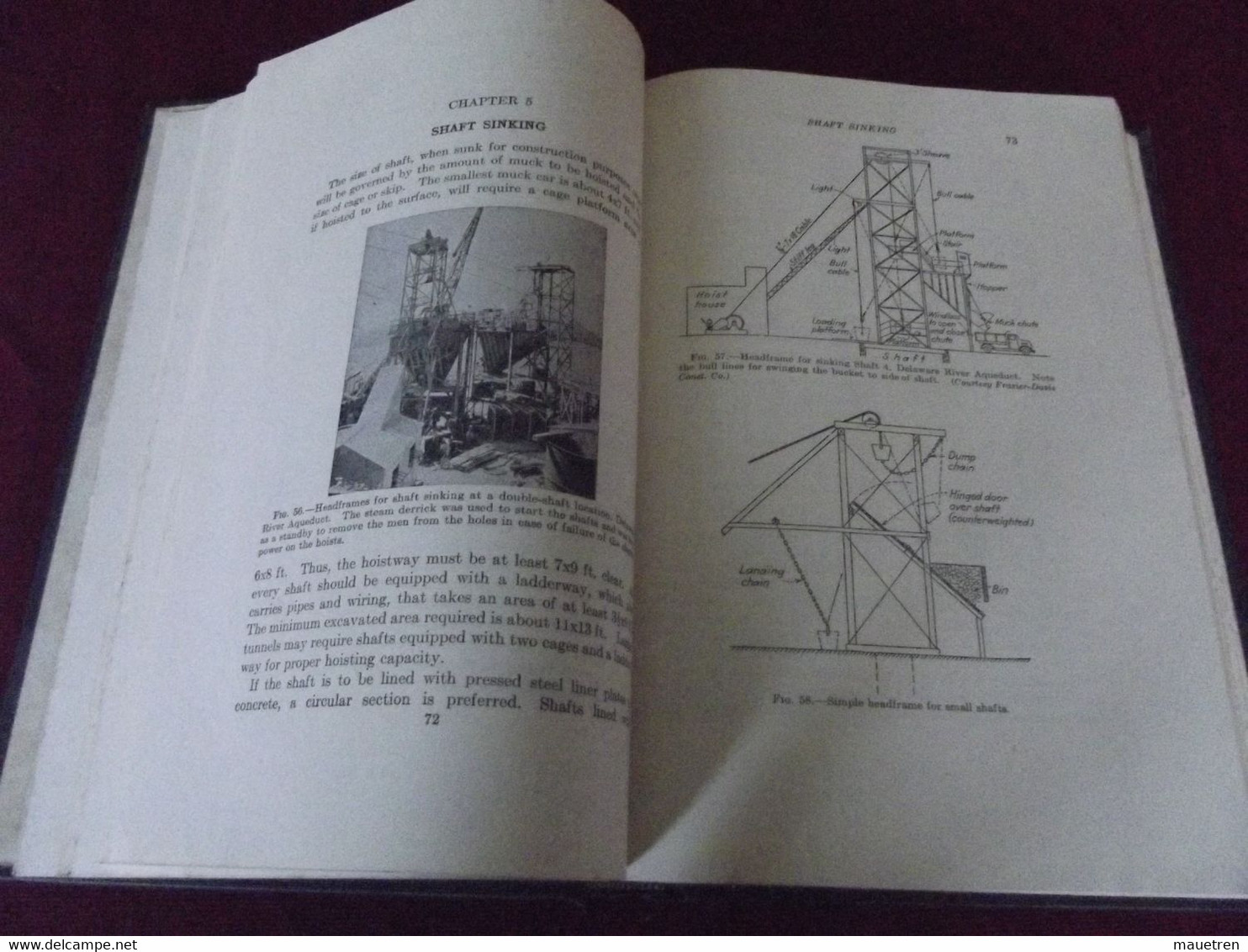 PRACTICAL TUNNEL DRIVING ( Construction Des Tunnels ) Par W. Richdson And Mayo .1941 - Scienze