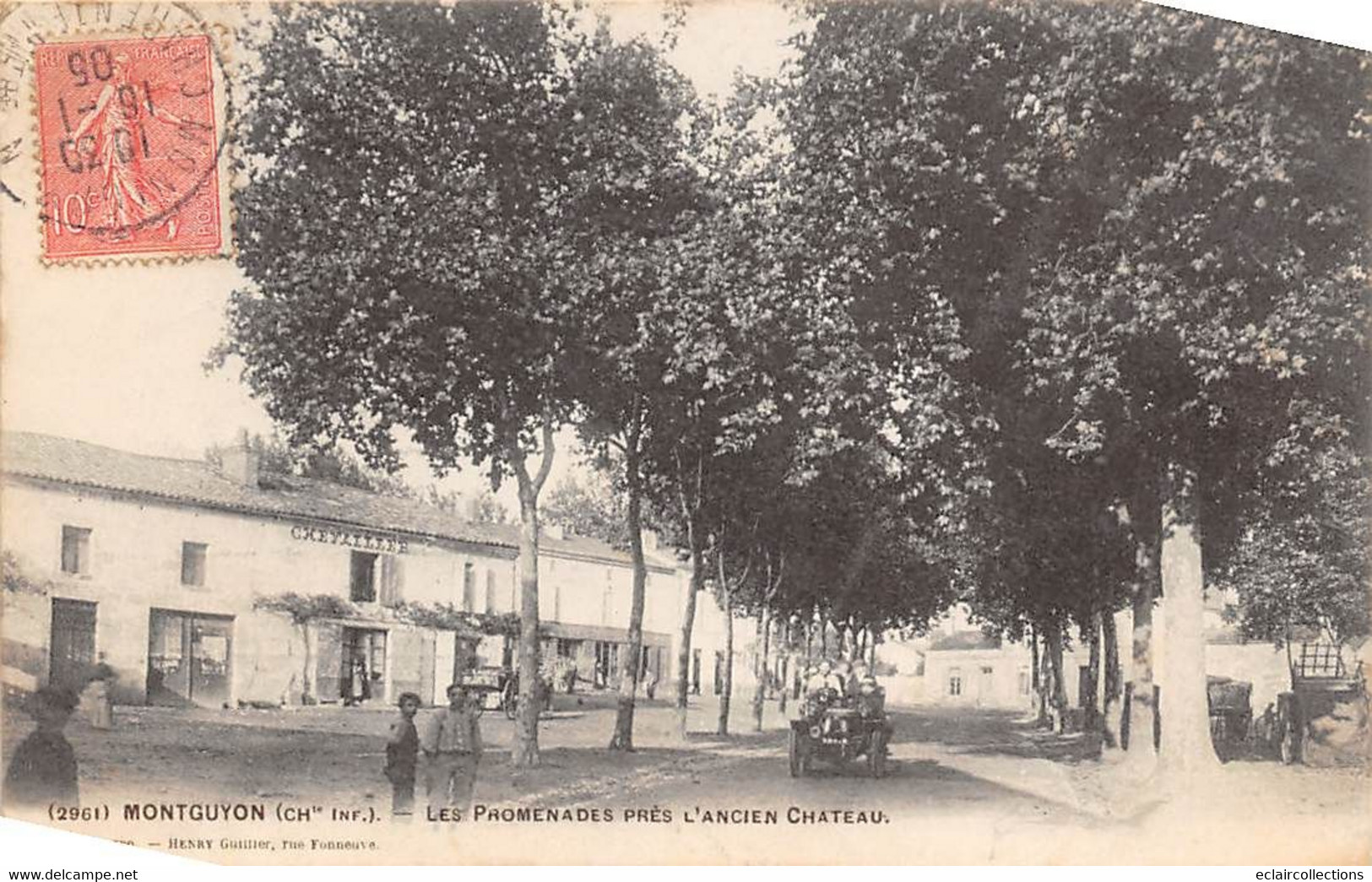 Montguyon             17        Les Promenades  . Commerces .  (voir Scan) - Other & Unclassified