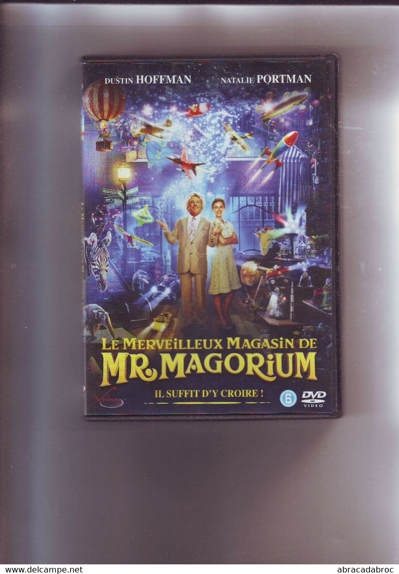 Dvd : Le Merveilleux Magasin De Mr Magorium Avec Dustin Hoffman -Natalie Portman - Enfants & Famille