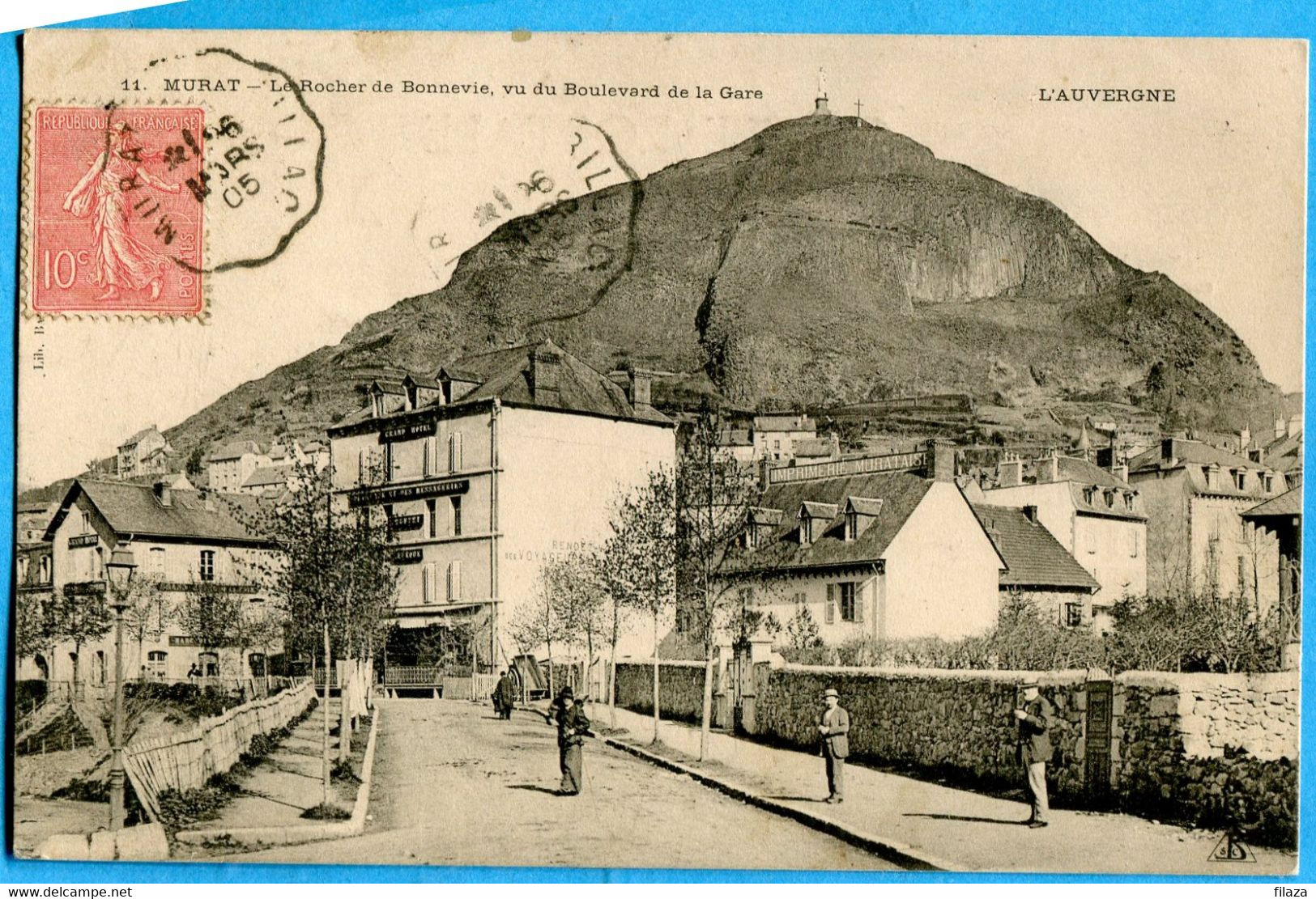15 - Cantal - Murat – Le Rocher De Bonnevie, Vu Du Boulevard De La Gare (N2615) - Murat