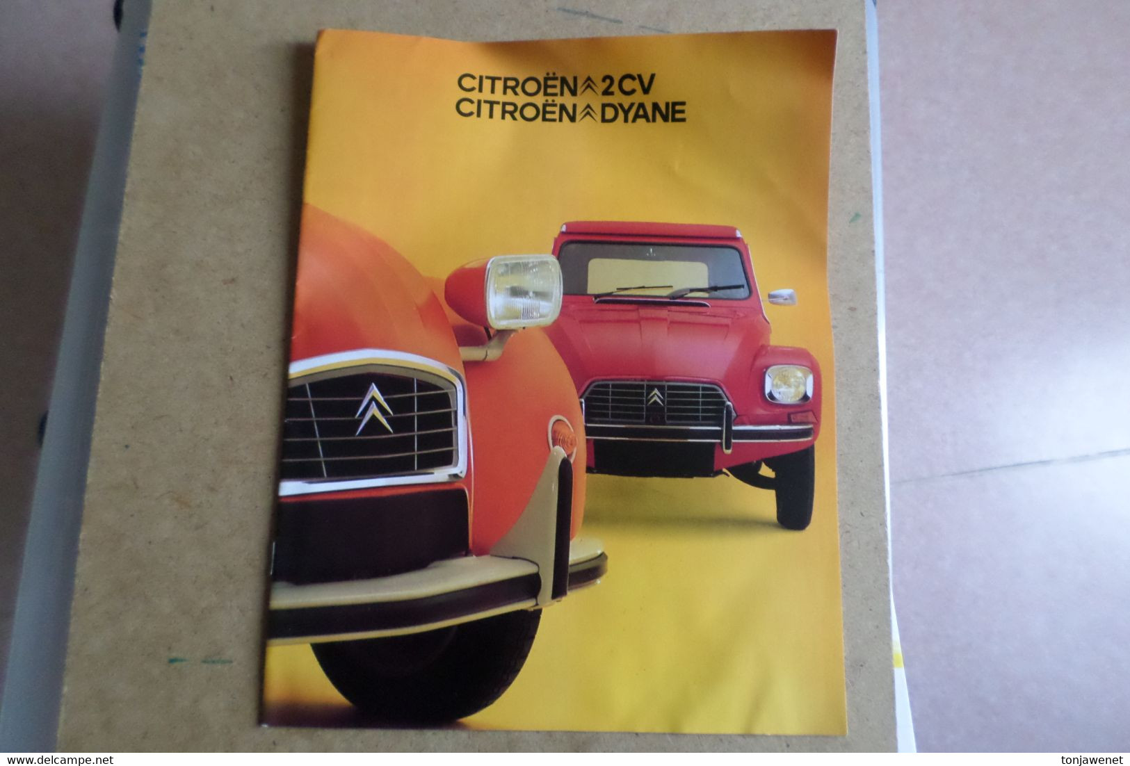 CITROEN 2CV - DYANE - Publicité, Prospectus ( Voiture Automobile Cars ) - KFZ