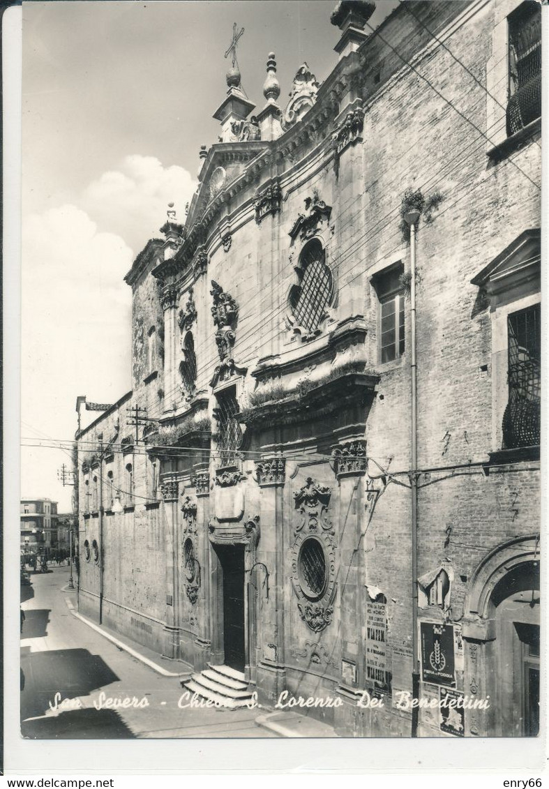 FOGGIA- SAN SEVERO CHIESA SAN LORENZO - San Severo