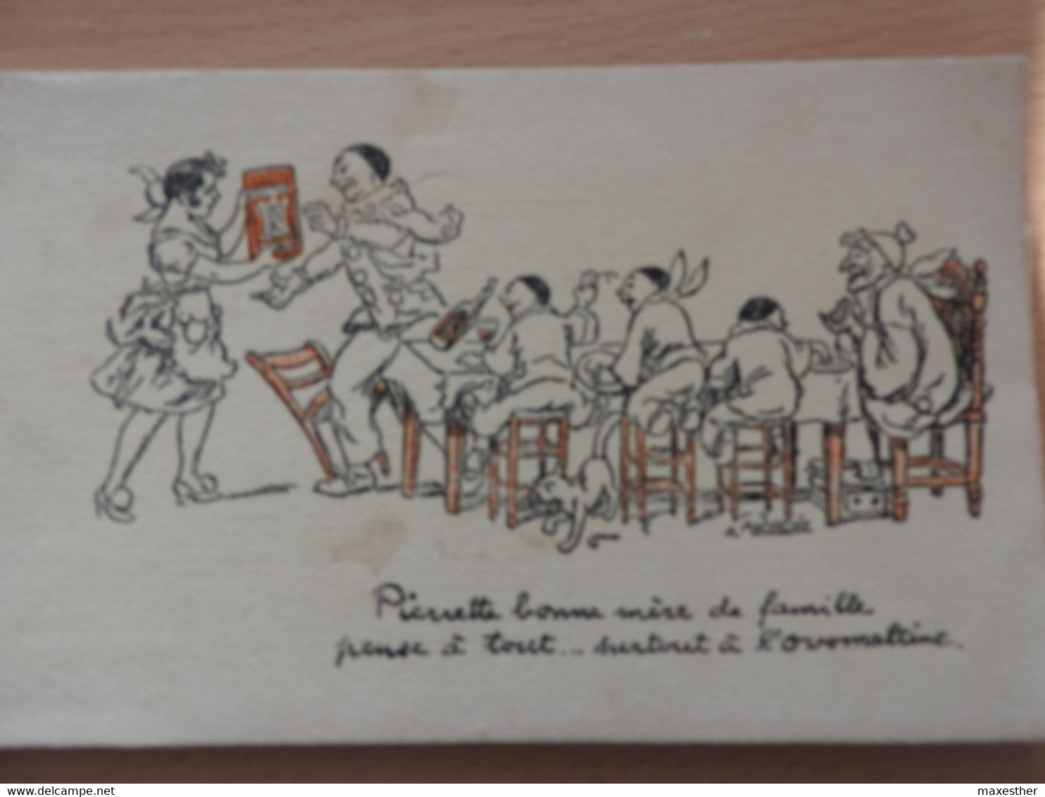 Illustrateur A.Willette , Les Pierrots (  Carnet De 6 Cartes ) - Wilette