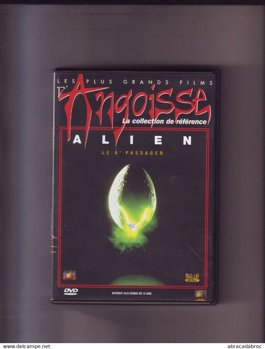 Dvd Alien Le 8 E Passager - - Sciences-Fictions Et Fantaisie