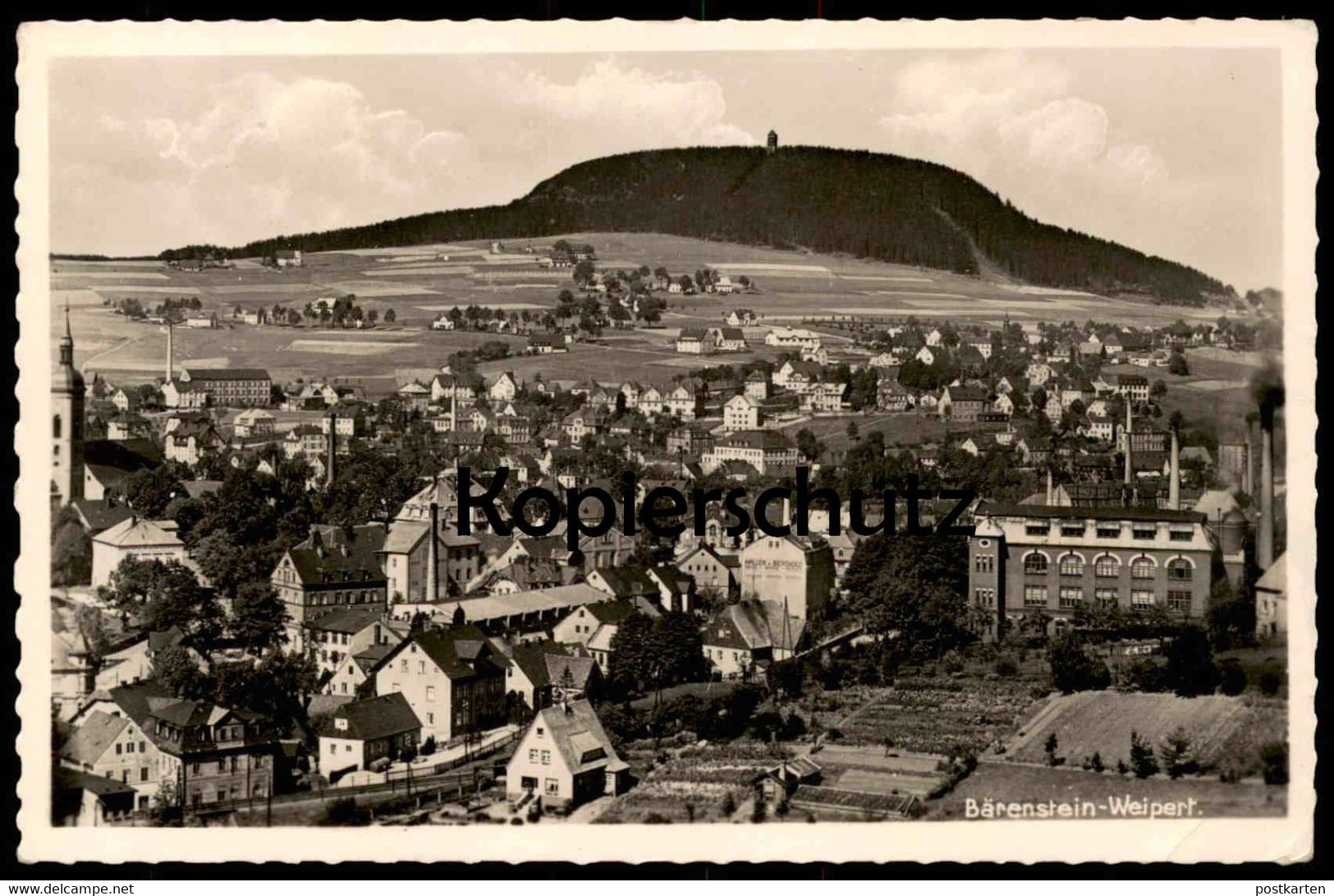 ALTE POSTKARTE WEIPERT 1942 BÄRENSTEIN SUDETEN VEJPRTY Ceska Tschechische Republik Ansichtskarte AK Cpa Postcard - Sudeten
