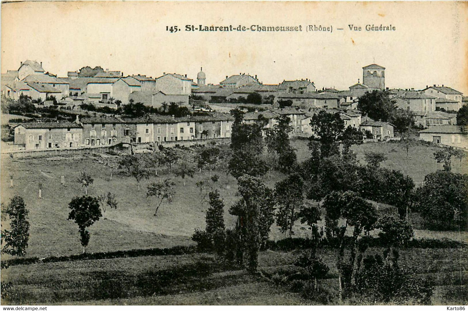St Laurent De Chamousset * Vue Générale - Saint-Laurent-de-Chamousset