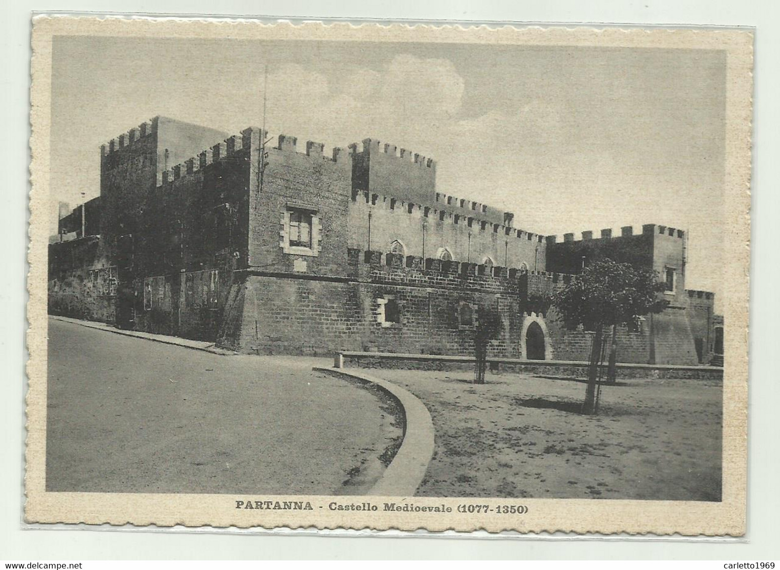 PARTANNA - CASTELLO MEDIOEVALE  VIAGGIATA  FG - Trapani