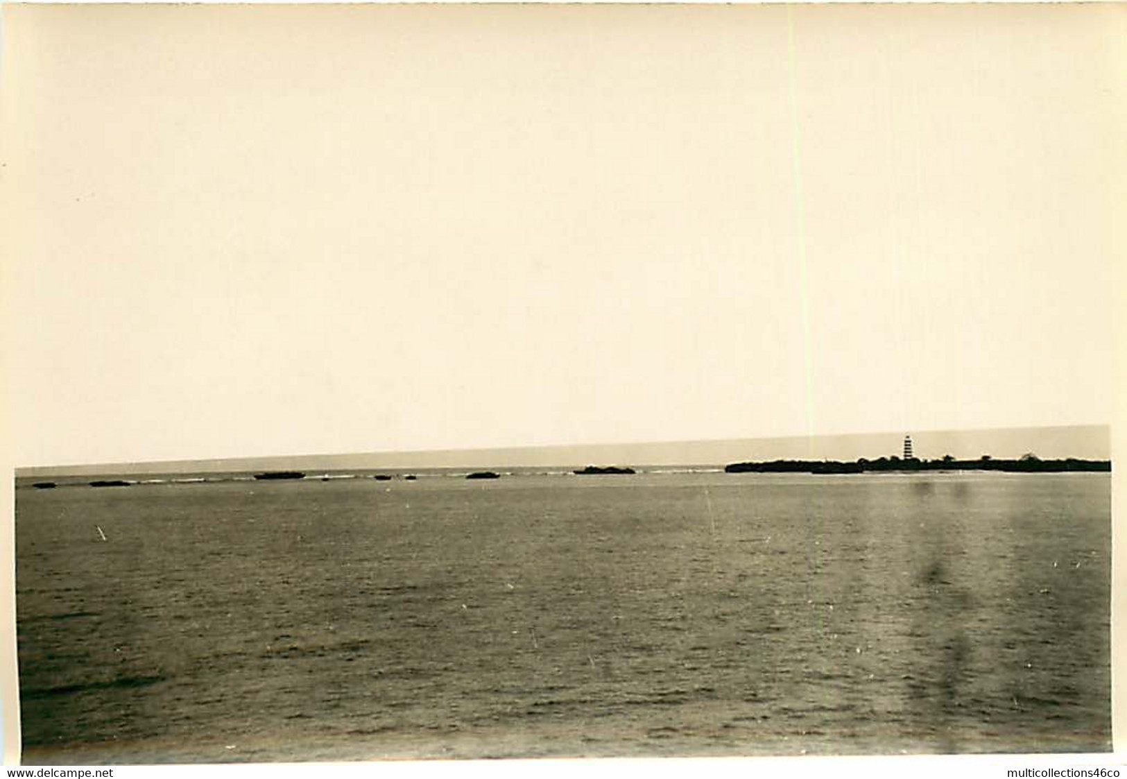 231120A - PHOTO Années 1920 - TANZANIE ZANZIBAR L'océan Indien Le Phare - Tanzanie