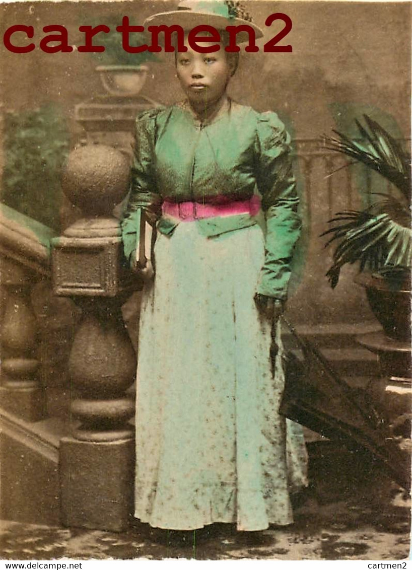 CHINA CHINE OLD PHOTOGRAPHY OF CHINESE WOMAN ORIGINAL PHOTO 9 X 7 CM - Chine