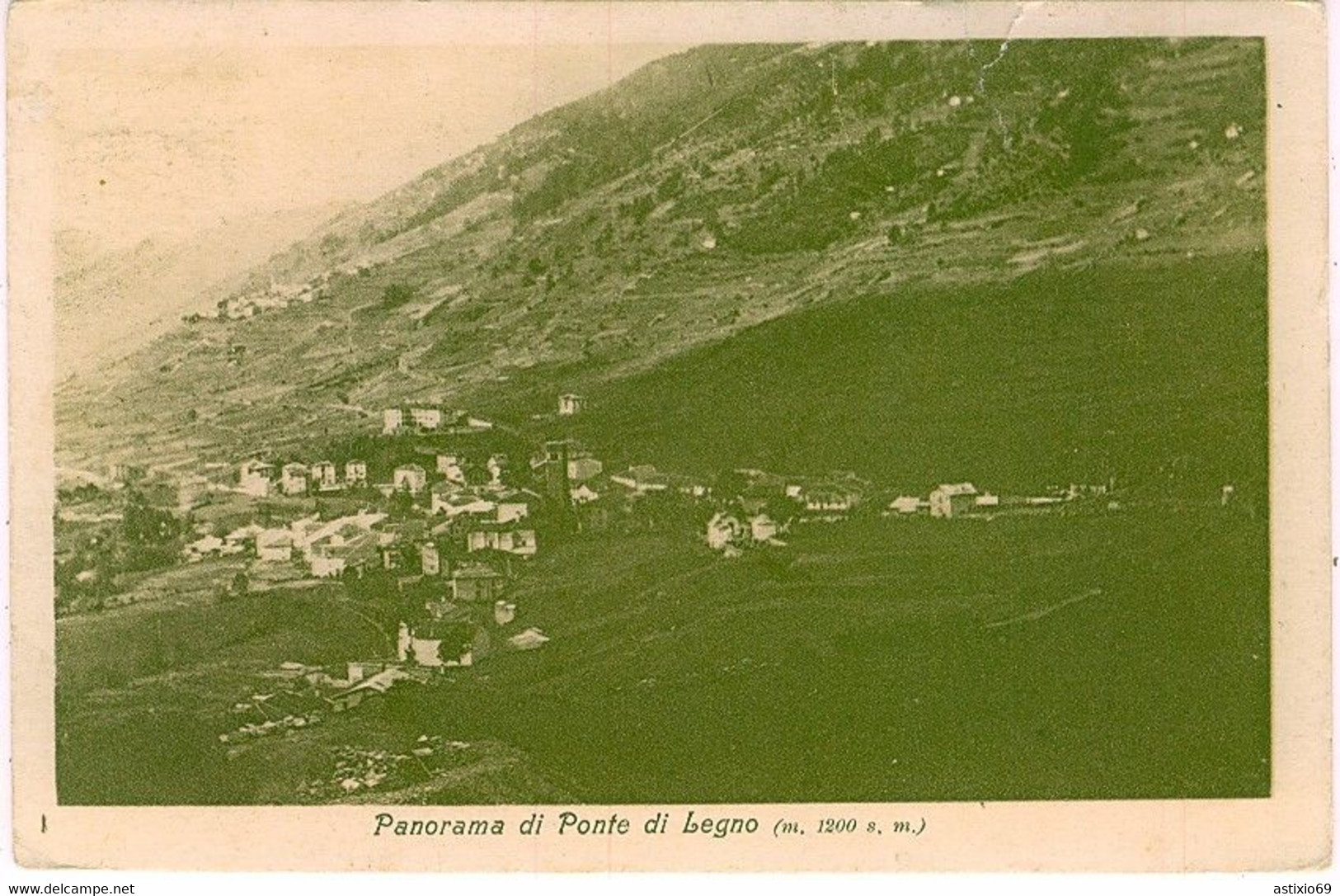 SONDRIO PANORAMA DI PONTE DI LEGNO - Sondrio