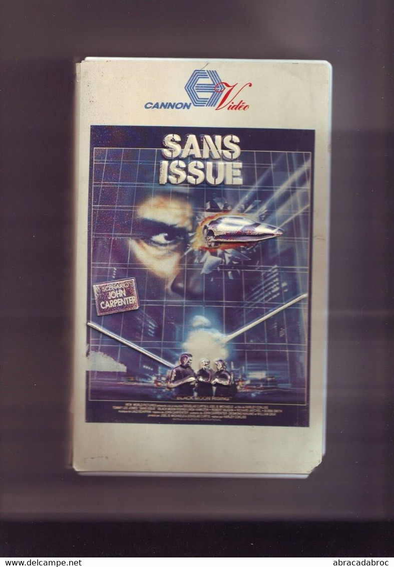 K7 Cassette Video Sans Issue -- Film De John Carpenter -- - Fantastici