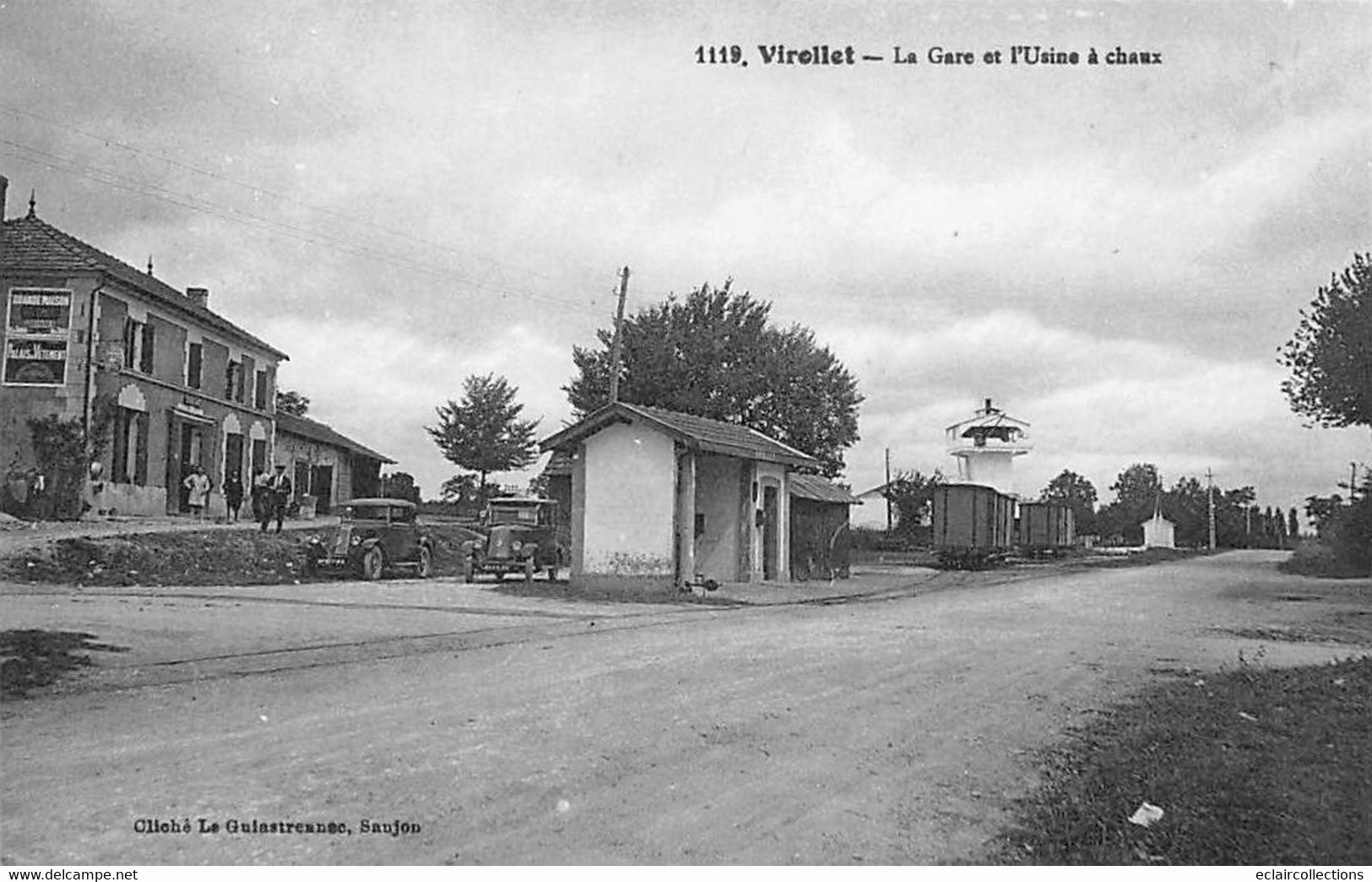 Virollet        17           La Gare Et L'usine A Chaux       (voir Scan) - Sonstige & Ohne Zuordnung