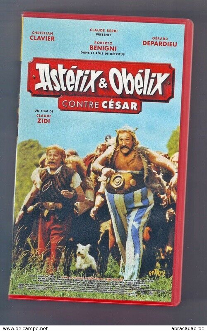 Cassette Video Asterix Et Obelix -de Claude Zidi Avec Clavier Et Depardieu - Kinder & Familie