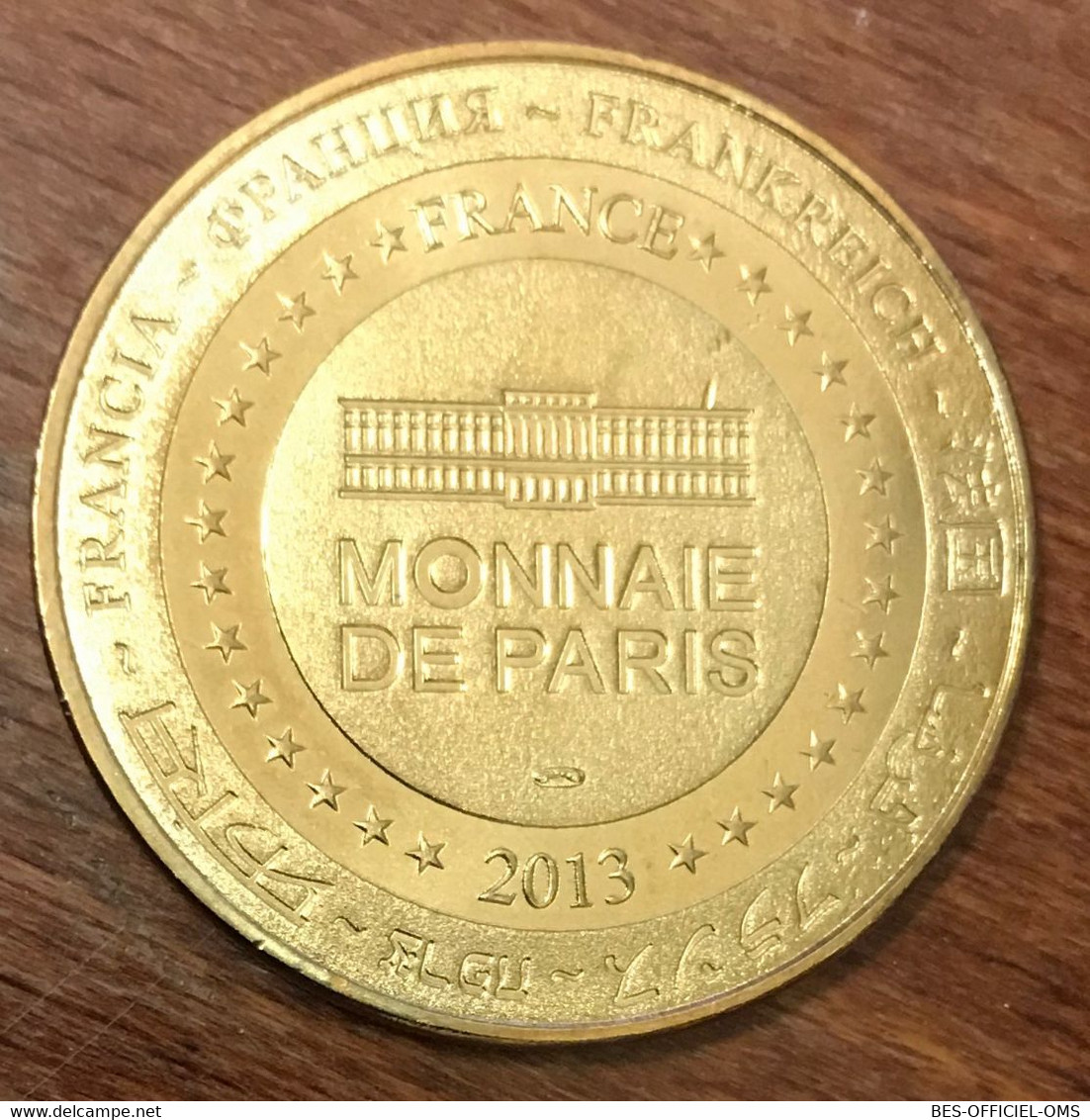 17 ZOO LA PALMYRE LE GORILLE MDP 2013 MÉDAILLE SOUVENIR MONNAIE DE PARIS JETON TOURISTIQUE MEDALS COINS TOKENS - 2013