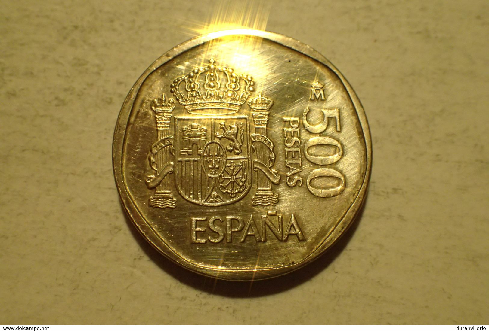 ESPAGNE : 500 PESETAS  1987   KM 831    TTB - 500 Pesetas