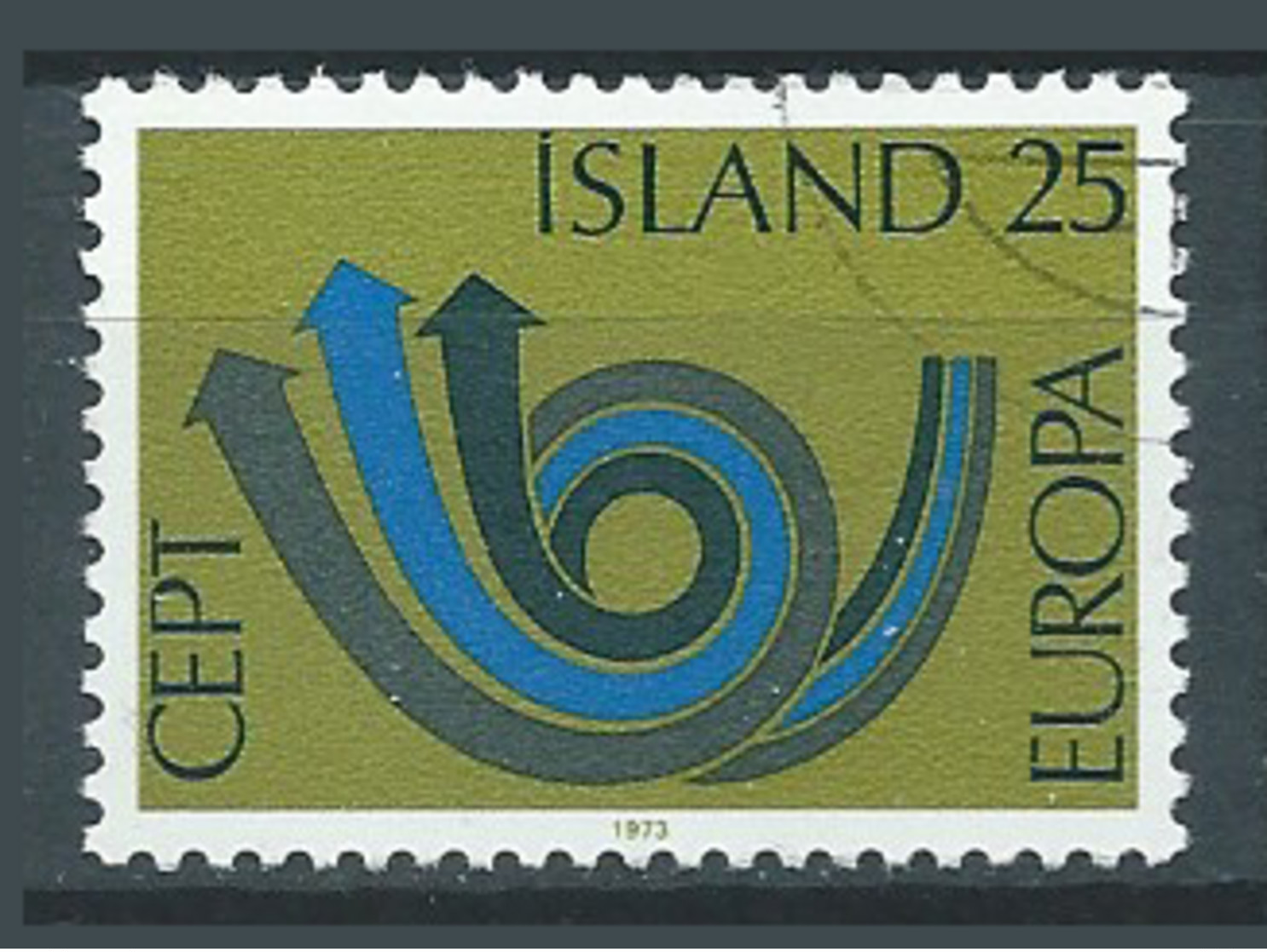 Islande YT N°425 Europa 1973 Oblitéré ° - 1973