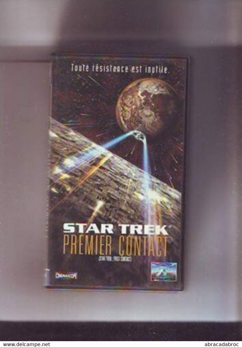 K7 Video VHS Star Trek : Premier Contact - Ciencia Ficción Y Fantasía