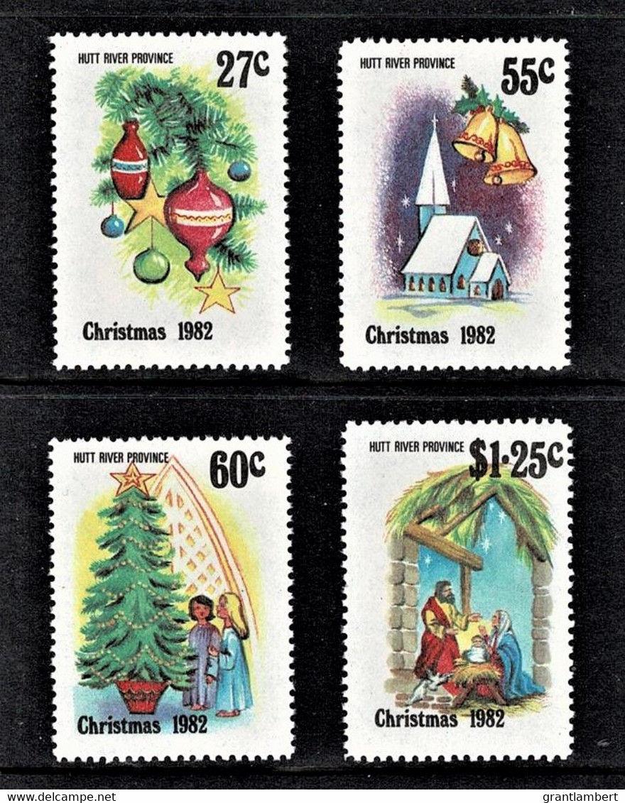 Hutt River Province 1982 Christmas Set Of 4 MNH - Werbemarken, Vignetten