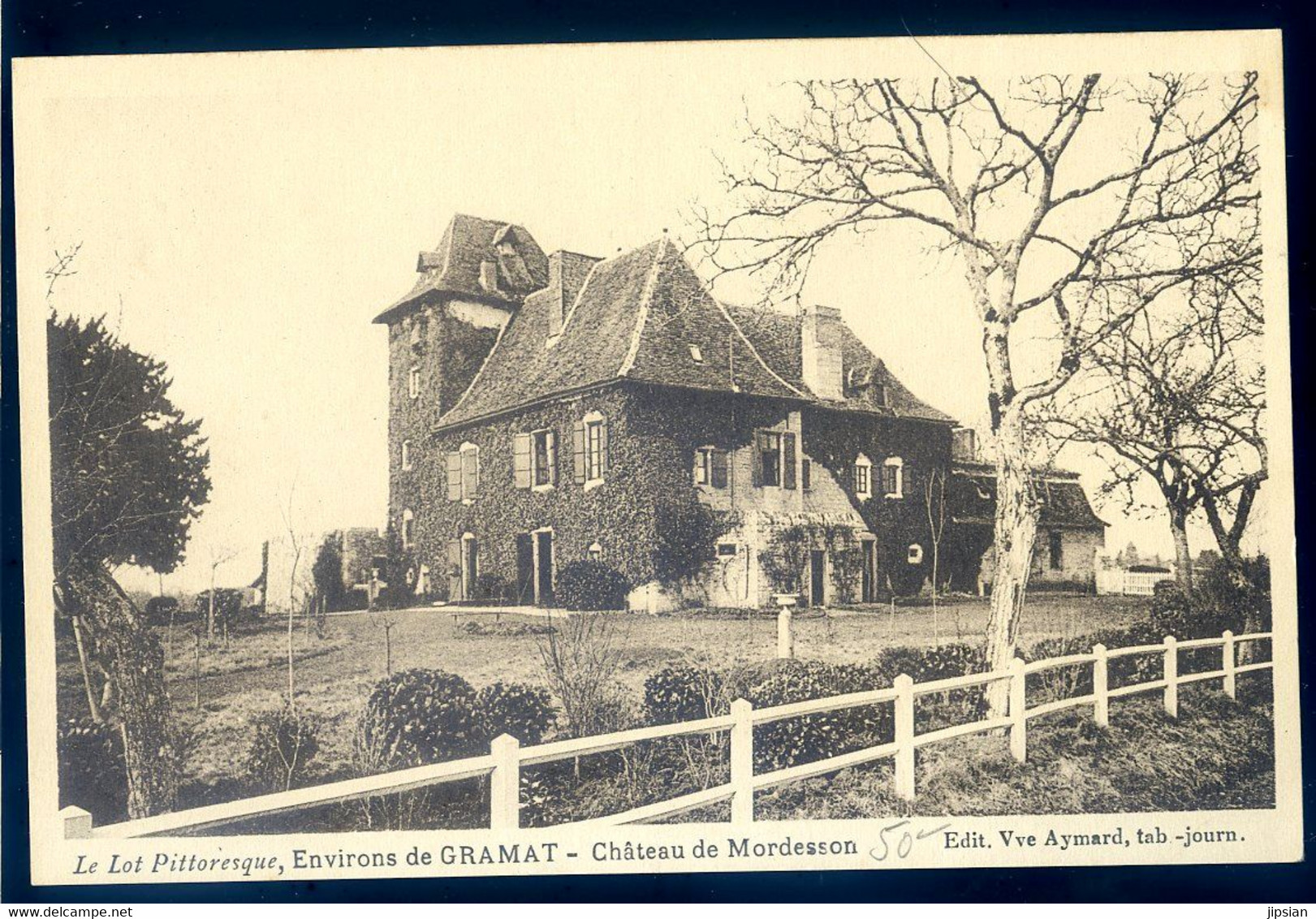 Cpa Du 46 Environs De Gramat - Château De Mordesson  AVR20-44 - Gramat
