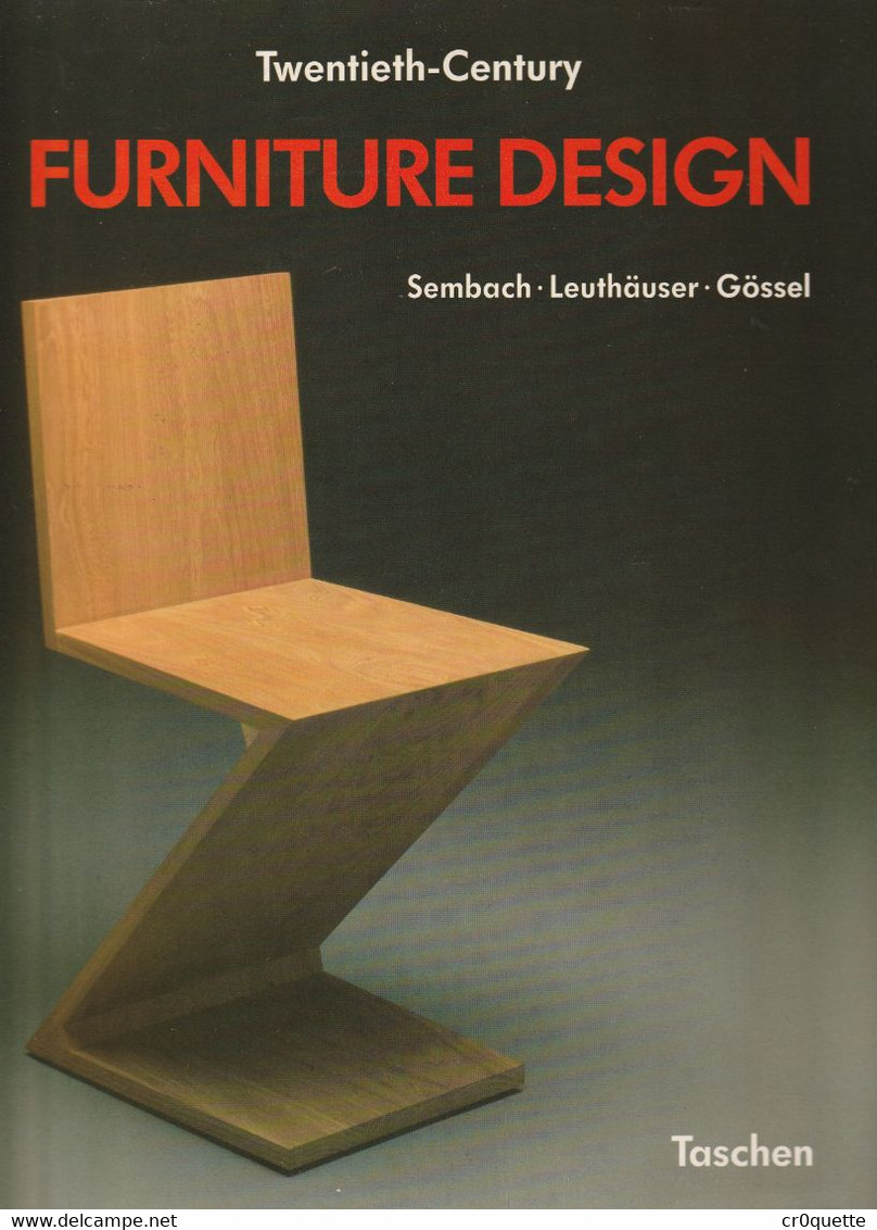 FURNITURE DESIGN Du 20ème SIECLE / DESIGN DE MEUBLES Du 20ème SIECLE - Autres & Non Classés