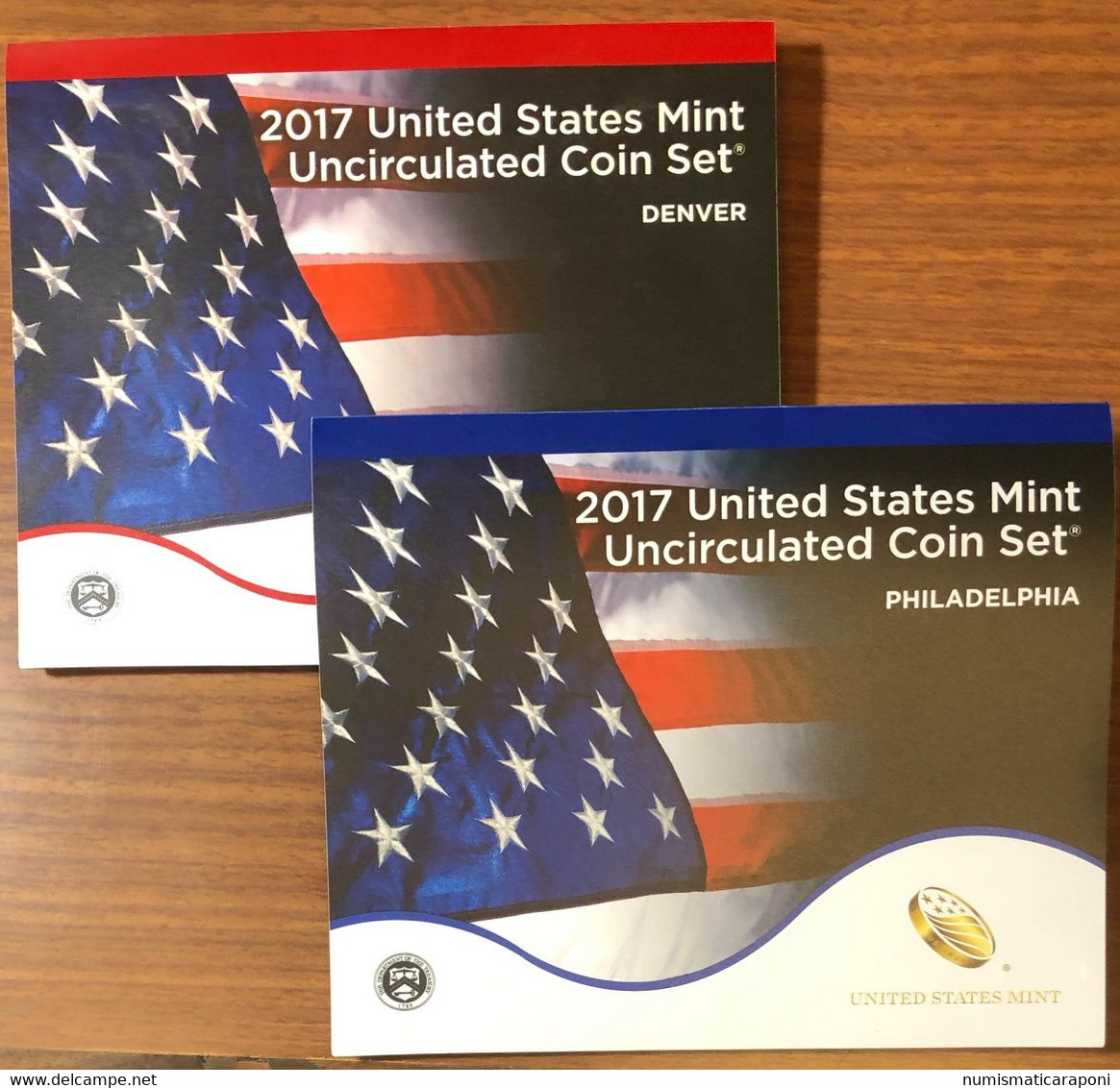 USA U.s.a. US Mint BU Coin Set 2017 D P Uncirculated Set - 1948-1963: Franklin