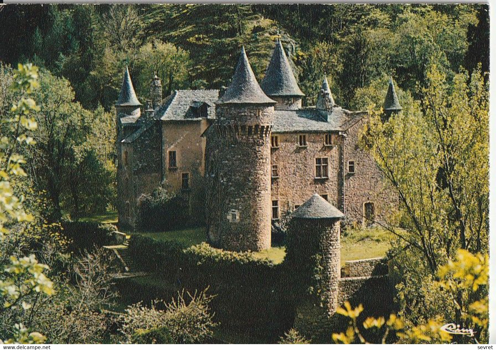 BAGNOLS-les-BAINS. - LE CHÂTEAU DE CHAMP.  Belle CPM Rare - Other & Unclassified