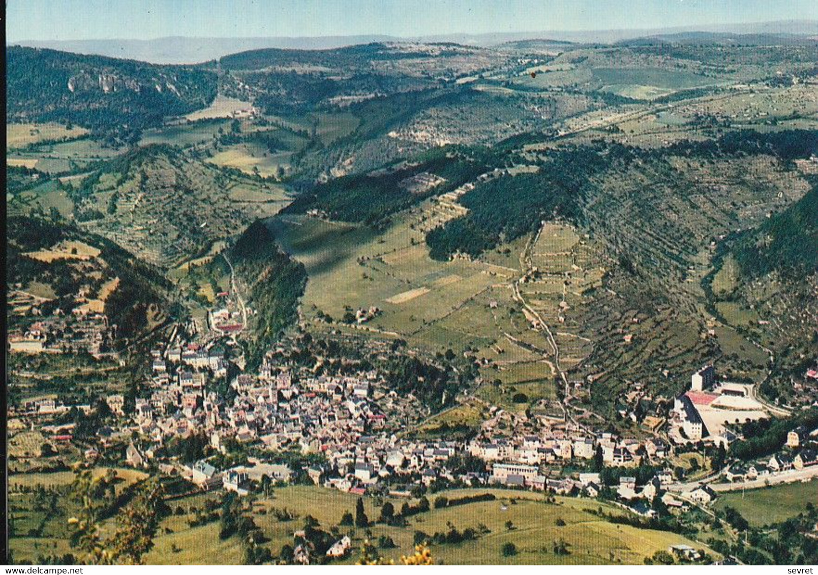 LA CANOURGUE. - Vue Générale Prise Du Relais De Télévision. CPM - Sonstige & Ohne Zuordnung