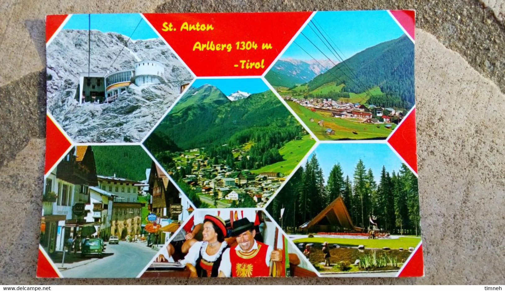 CPM. ST. ANTON ARLBERG - TIROL - Multivue - Autriche - TYROL - St. Anton Am Arlberg