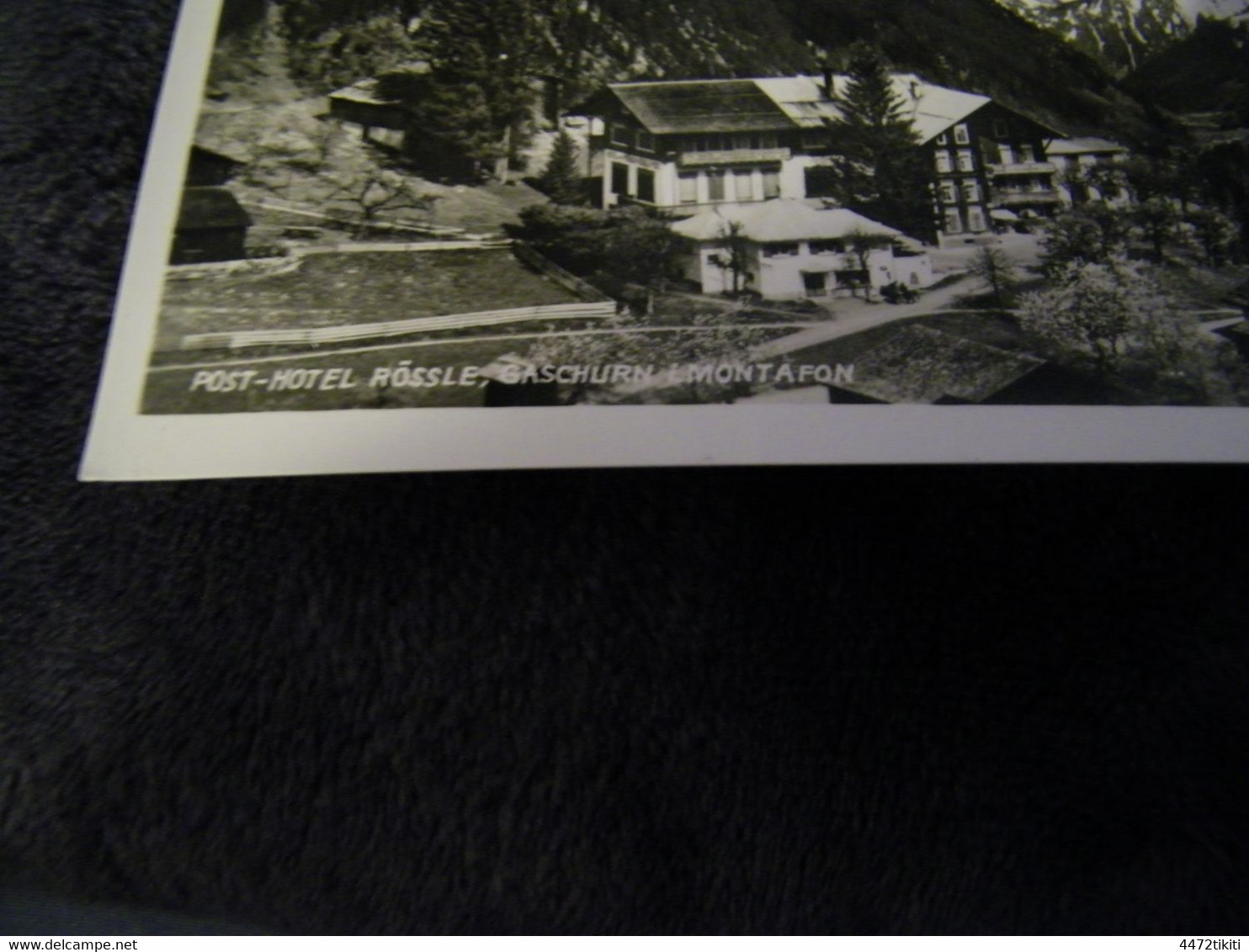 CPA - Autriche - Gaschurn - Post Hotel Rössle - Montafon - 1940 - SUP - (EE 20) - Gaschurn