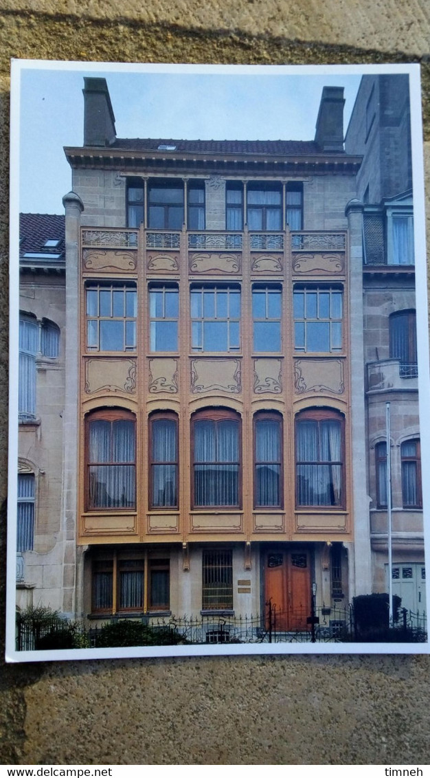 CPM. HÔTEL VAN EETVELDE - Avenue Palmerson BRUXELLES  - Photo EVRARD BASTIN - BELGIQUE - Cafés, Hôtels, Restaurants