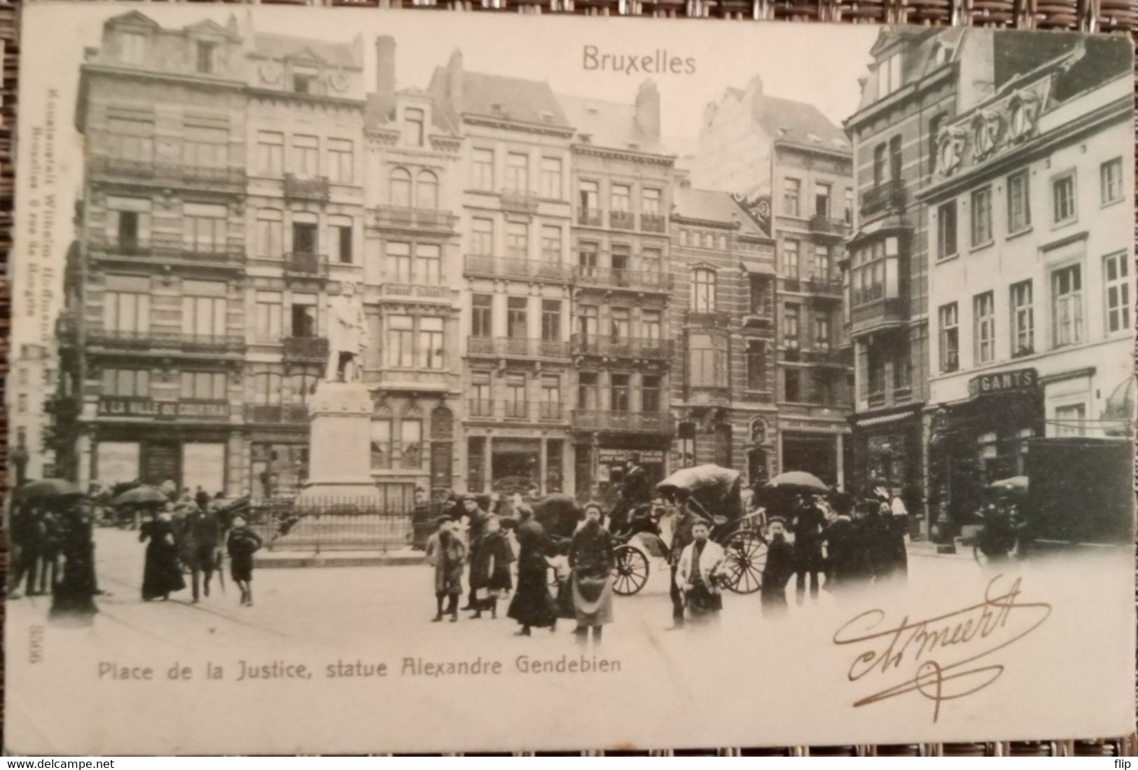 Bruxelles : Place De La Justice - Avenues, Boulevards