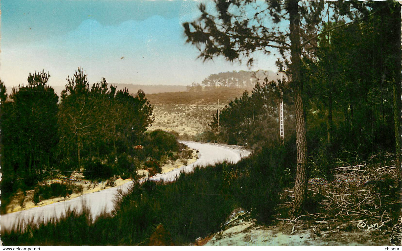 BISCAROSSE PLAGE LA ROUTE DE LA PLAGE - Biscarrosse