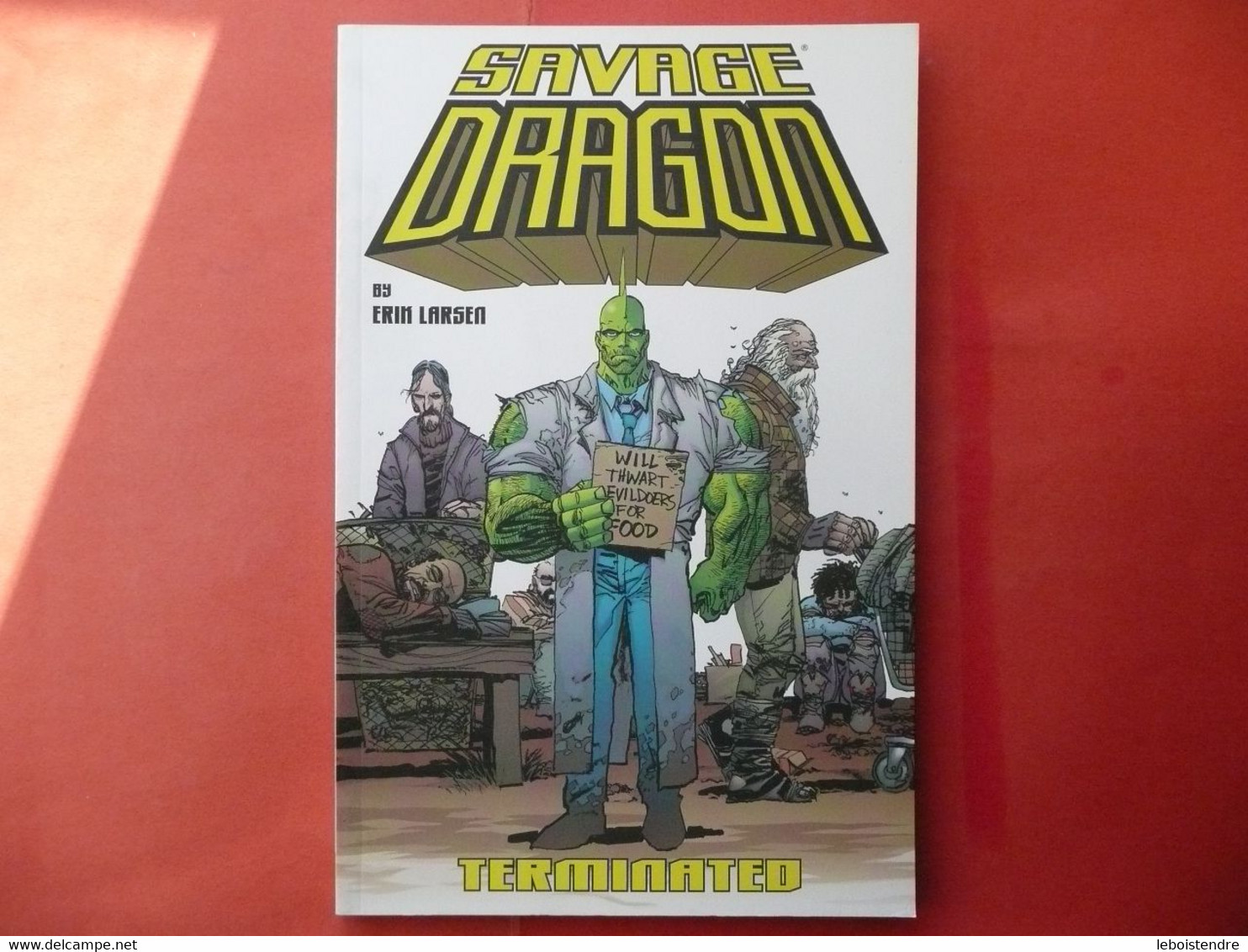 SAVAGE DRAGON TERMINATED ERIK LARSEN VOL. 8 FEBRUARY 2003 IMAGE COMICS - Other & Unclassified